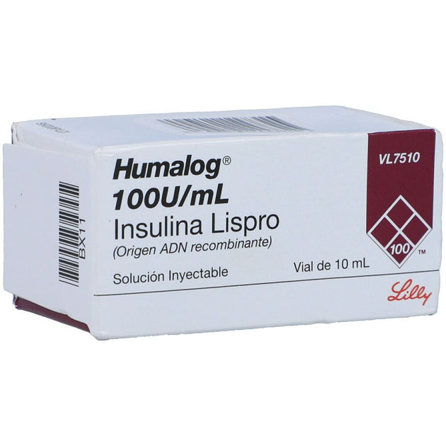 Humalog 100 U/mL Vial De 10 mL Aliviomeds