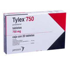 TYLEX 750 mg x 20 tabletas