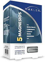 5 MAGNESIOS 30 CAPS 590 MG