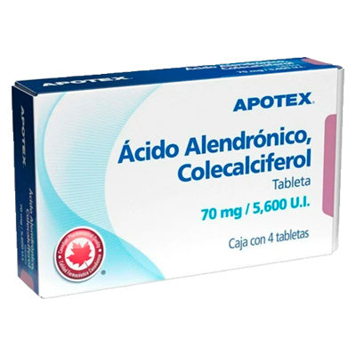 A ALENDRO/COLECALCIFEROL 4TAB 70MG/5600U