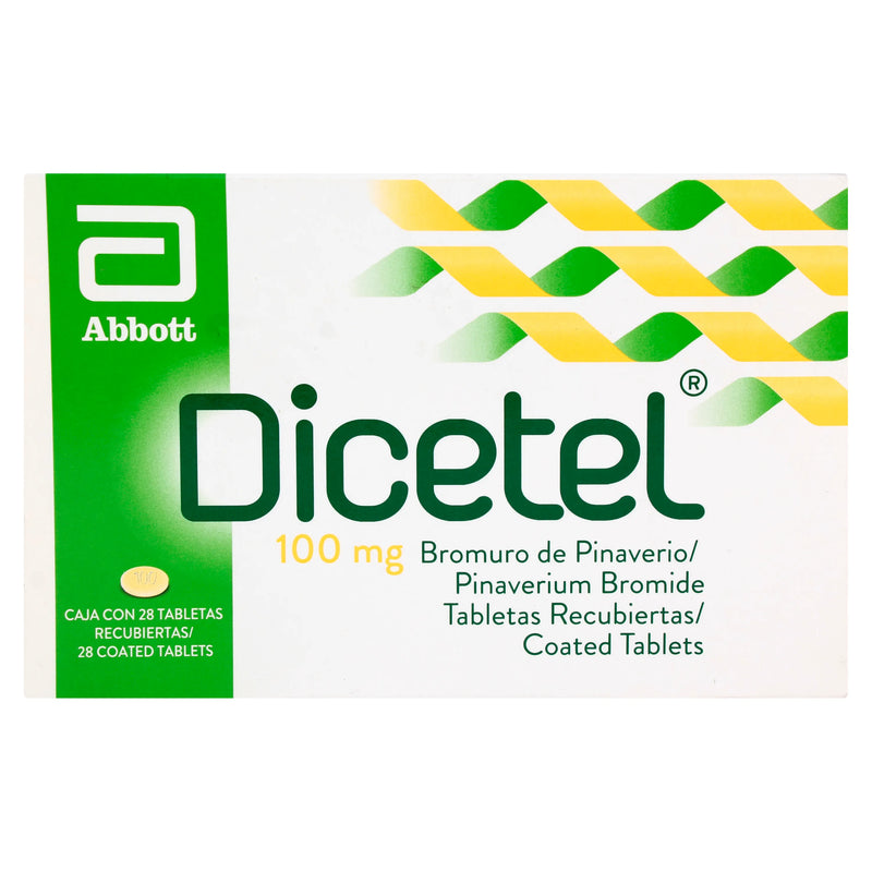 DICETEL 100 MG X 28 TABLETAS