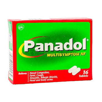 PANADOL MULTISINTOMAS 500/5/2 mg CAJA 8 SOBRES x 16 TABLETAS
