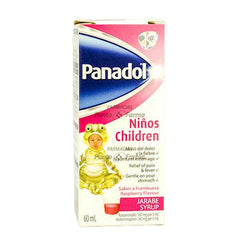 PANADOL INFANTIL 160 mg/5 mL FRASCO x 60 mL JARABE
