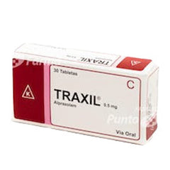 TRAXIL 0.25 mg CAJA  x 30 TABLETAS