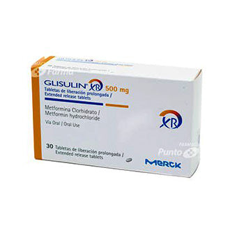 cloridrato de metformina 500 mg xr