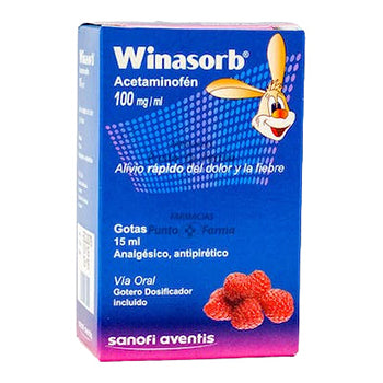 WINASORB GOTAS FRASCO 100 mg/mL x 15 mL SOLUCION