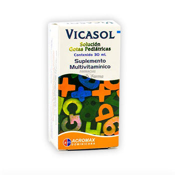 VICASOL GOTAS PEDIATRICAS FRASCO x 30 mL SOLUCION