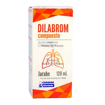 DILABROM COMPUESTO 7.5 mg/5 mcg/5 mL FRASCO x 120 mL JARABE