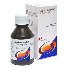 ACETAMINOFEN LANCASCO 120 mg/5 mL FRASCO x 120 mL SOLUCION
