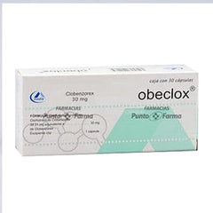 OBECLOX 30 mg CAJA x 30 CAPSULAS