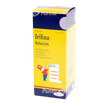 IRILINA 120/5/2 mg FRASCO x 120 mL JARABE