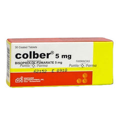 COLBER 5 mg CAJA x 30 TABLETAS RECUBIERTAS