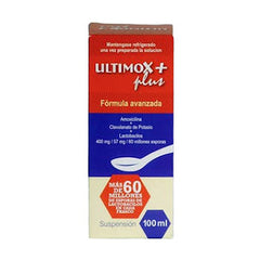 ULTIMOX PLUS 400/57 mg FRASCO x 100 mL  POLVO PARA SUSPENSION