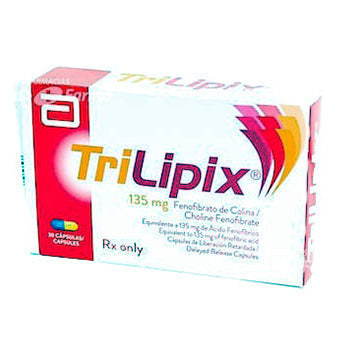 TRILIPIX 135 mg x 30 capsulas