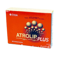 ATROLIP PLUS 20/10 mg CAJA x 28 COMPRIMIDOS