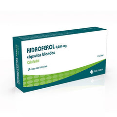 HIDROFEROL 0.266 mg CAJA x 1 CAPSULA BLANDA