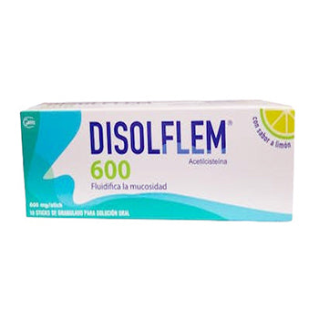 DISOLFLEM 600 mg CAJA x 10 SOBRES