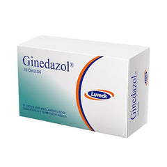 GINEDAZOL 150/100 mg CAJA x 10 OVULOS VAGINALES