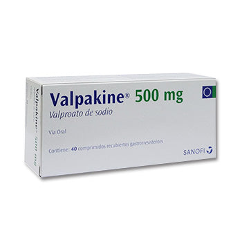 VALPAKINE 500 mg CAJA  x 40 COMPRIMIDOS RECUBIERTOS