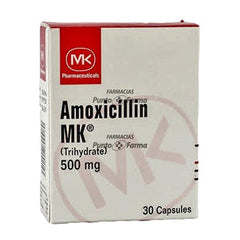 AMOXICILINA MK 500 mg CAJA x 30 CAPSULAS