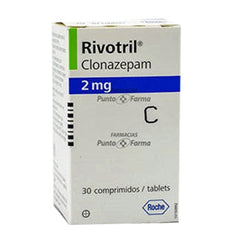 RIVOTRIL 2 mg FRASCO x 30 COMPRIMIDOS