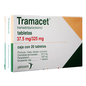 TRAMACET 37.5/325 mg x 20 tabletas