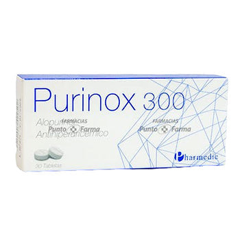 PURINOX 300 mg CAJA x 30 TABLETAS