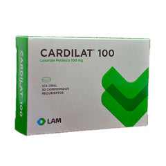 CARDILAT 100 mg x 30 comprimidos
