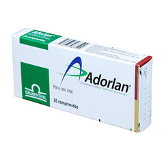 ADORLAN 0.25/25 mg x 20 comprimidos