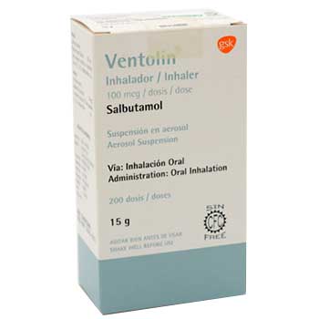 Ventolin 100mcg