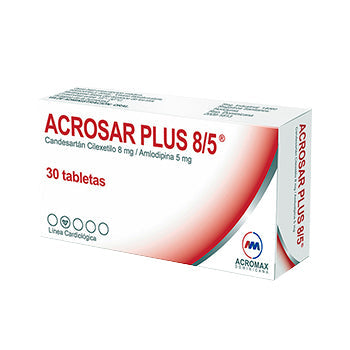 ACROSAR-PLUS 5 mg x 30 tabletas