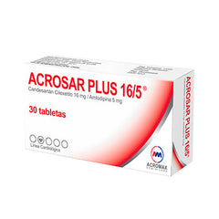 ACROSAR-PLUS 5 mg x 30 tabletas