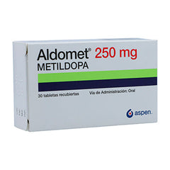 ALDOMET 250 mg x 30 tabletas
