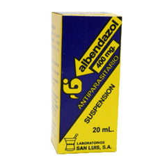 ALBENDAZOL 400 mg/20 mL(SAN LUIS)