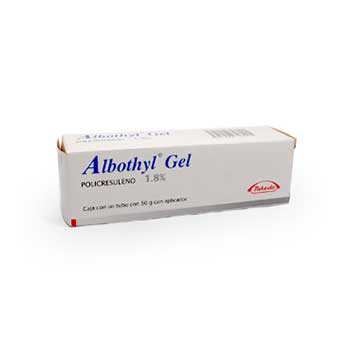 ALBOTHYL GEL 50 g x 1 gel vaginal