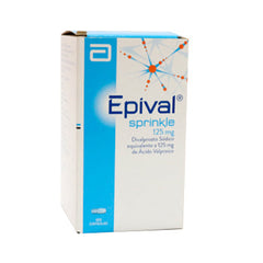 EPIVAL SPRINKLE 125 mg x 100 CAPSULAS