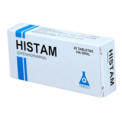 HISTAM 25 mg x 20 tabletas