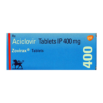 ZOVIRAX 400 mg x 35 tabletas