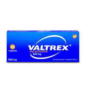 VALTREX 500 mg x 10 tabletas