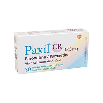 PAXIL CR 12.5 mg x 30 tabletas