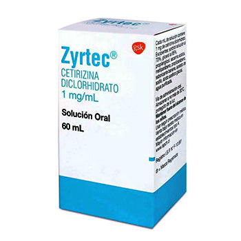 ZYRTEC 1 mg/mL x 60 mL