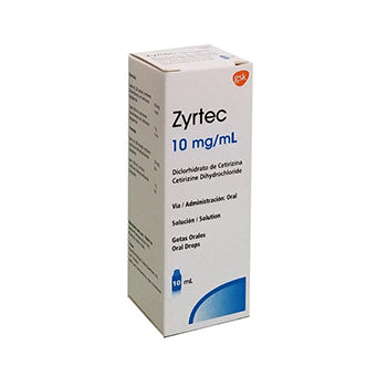 ZYRTEC 10 mg x 10 mL