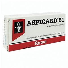 ASPICARD 81 mg x 30 tabletas