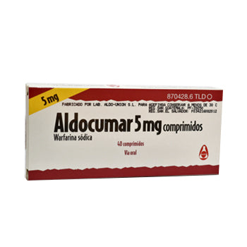 ALDOCUMAR 5 mg x 40 COMPRIMIDOS