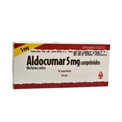 ALDOCUMAR 5 mg x 40 COMPRIMIDOS