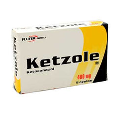 KETZOLE 400 mg x 5 ovulos