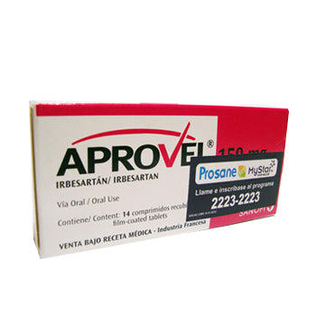 APROVEL 150 mg x 14 COMPRIMIDOS -5020