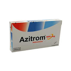 AZITROM 500 mg x 5 comprimidos