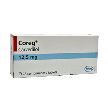 COREG 12.5 mg x 28 COMPRIMIDOS