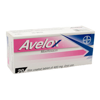 AVELOX 400 mg x 20 comprimidos